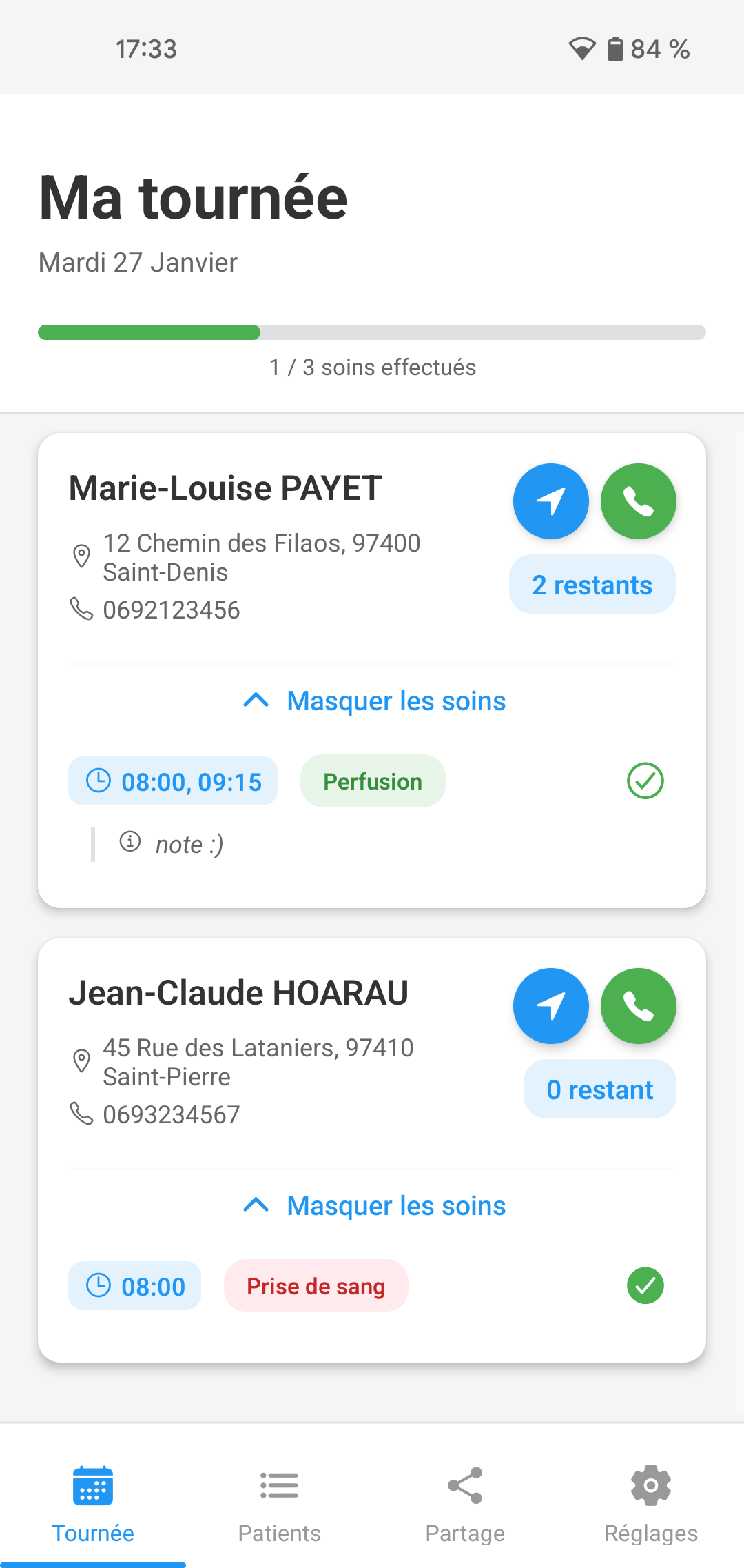 Aperçu de l'application IdelSync™